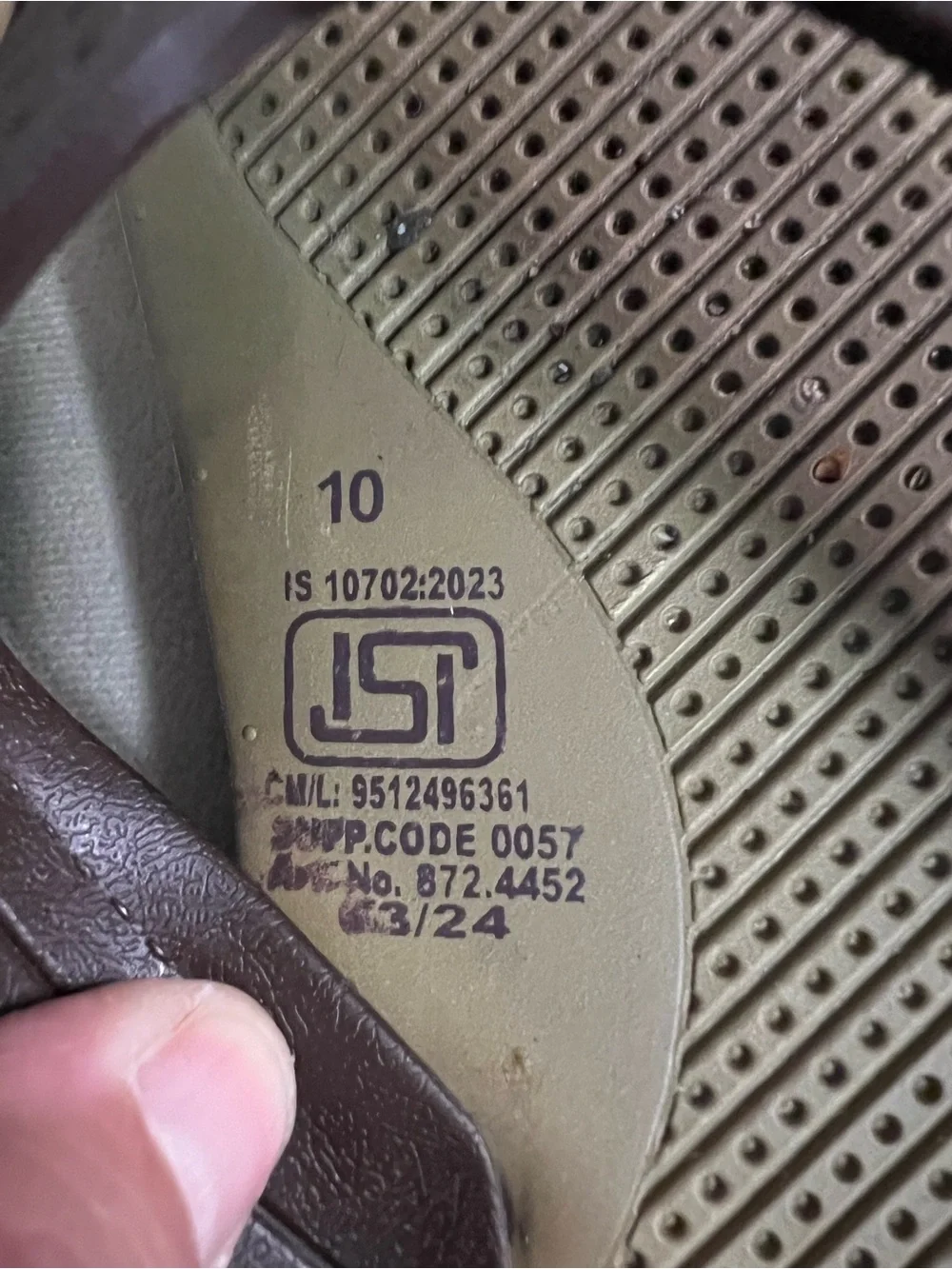 🌞 Sunshine by Relaxo Men’s Sandals Size 10 Brown/Tan Comfort Thong Sandals 🌞